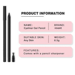 Revant Beauty Gel Eyeliner available in black and wood brown shades for versatility.