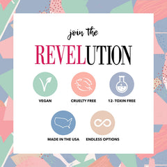 Revel Nail Dip Powder Starter Kit made in USA packaging