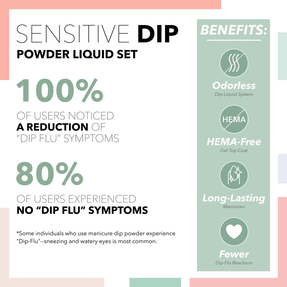 Revel Nail Prep cleans and preps nails for even powder adherence.