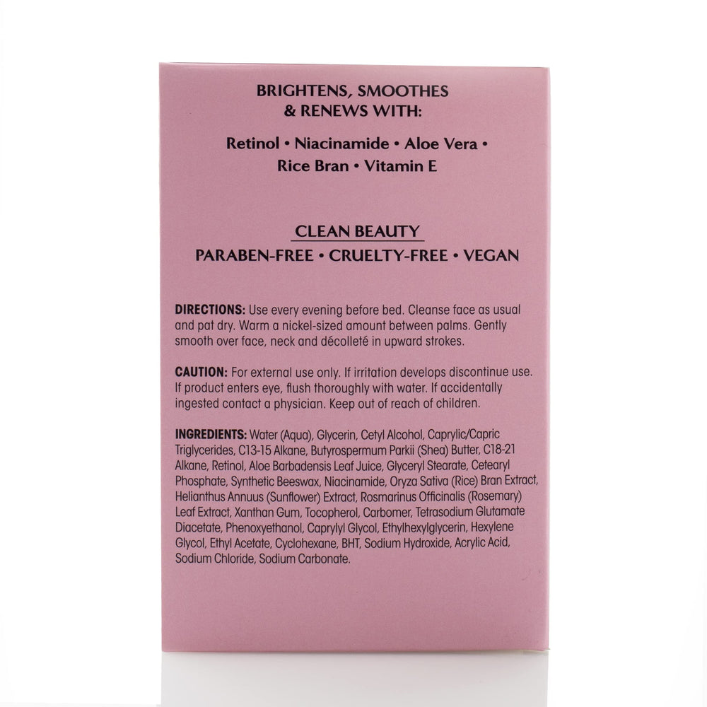Reventin honey droplets emphasize hydration for firm, refreshed skin.