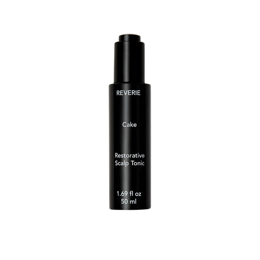 REVERIE Cake Restorative Scalp Tonic bottle for daily scalp care