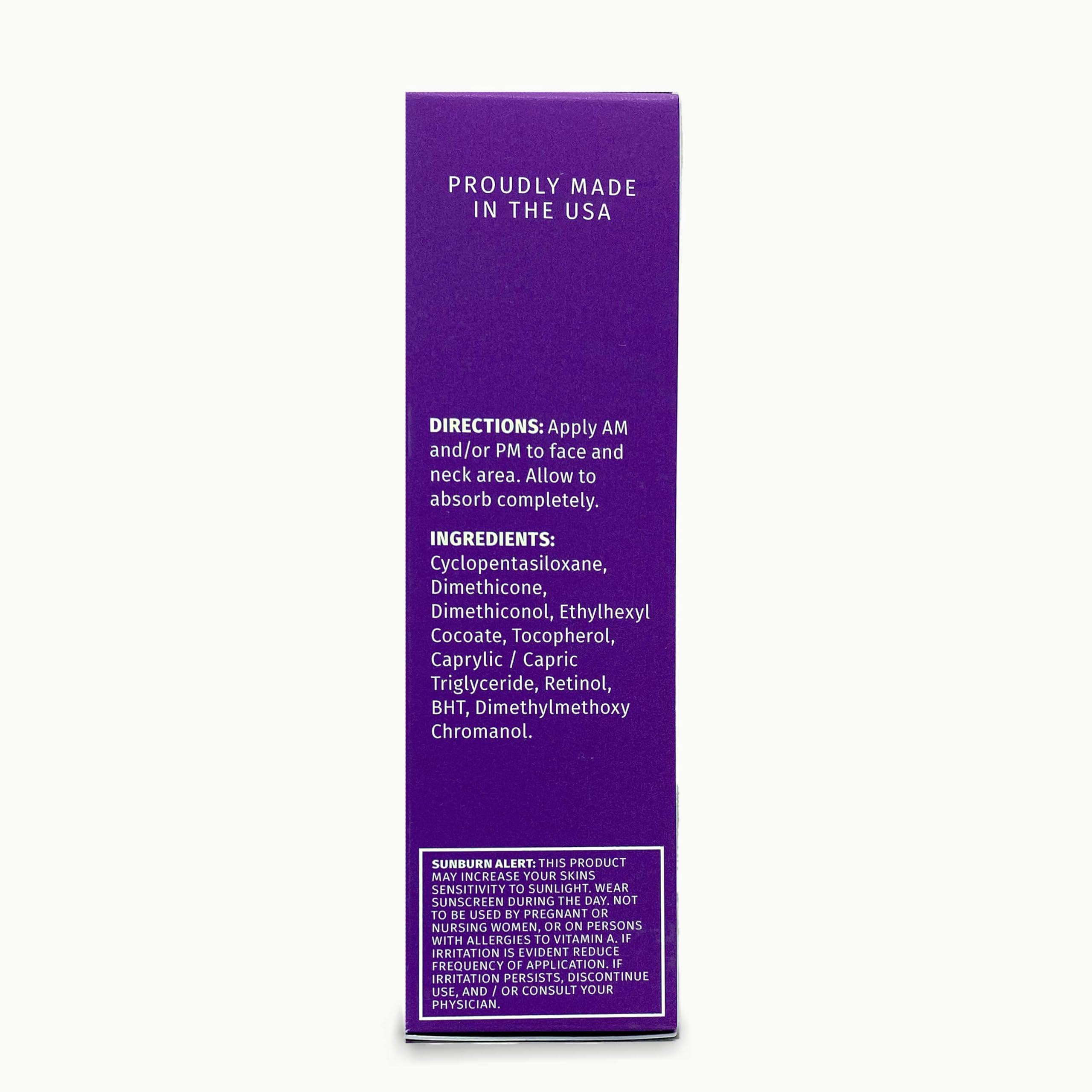 Reviva Labs serum ingredients graphic highlighting antioxidant support for radiant skin.