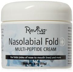 Reviva Labs Anti-Wrinkle Cream Peptides jar shows rich texture for nightly use