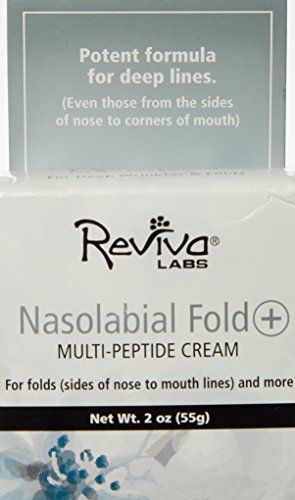 Label on Reviva Labs jar highlights peptide formula for skincare rituals
