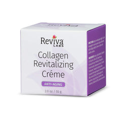 Reviva Labs Elastin-DMAE Night Creme label detail lists skin-supporting ingredients