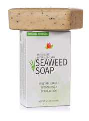 Reviva Seaweed Soap lather foamy, ideal for facial and body cleansing.