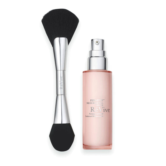 RéVive Fermitif neck serum bottle for targeted firming treatment.