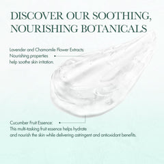 RéVive Gentle Face Wash bottle pour demonstrates easy lather and oil control