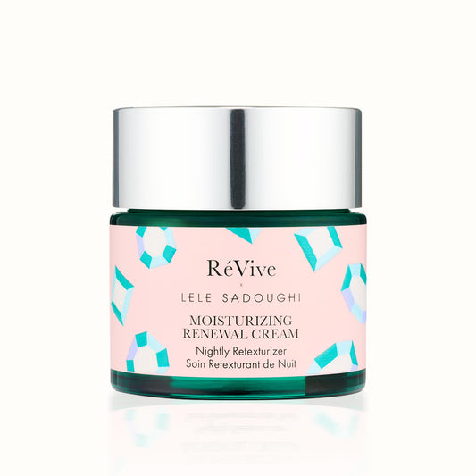 RéVive ArtJar bottle features Lele Sadoughi collaboration for night renewal.