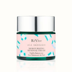 RéVive ArtJar bottle features Lele Sadoughi collaboration for night renewal.