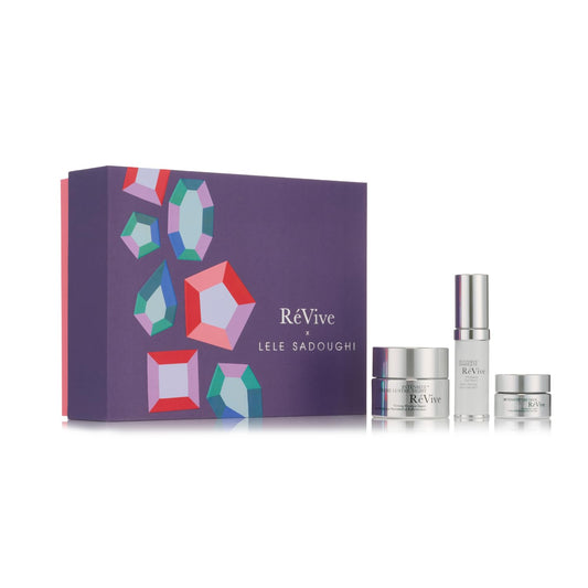 RéVive Night Firming Moisture Repair shown for overnight lift and hydration.