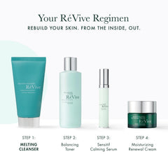 RéVive Melting Face Cleanser calendula soothing cleanse for sensitive skin.