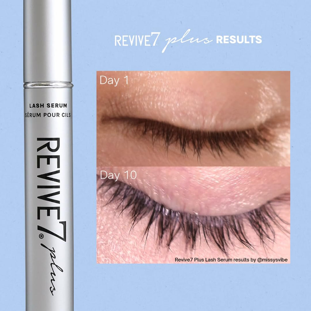Revive7 Plus lash brush close-up with flocked tip for precise lash-line application.