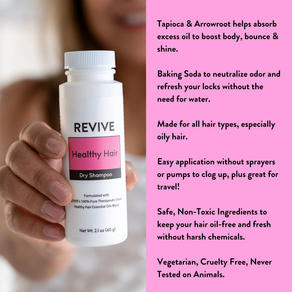 REVIVEEO rosemary scent adds spa-like aroma during hair refresh.