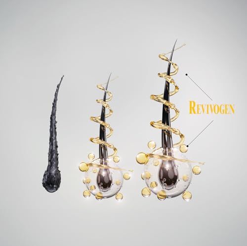 Revivogen MD Bio-Cleansing Shampoo lather demonstrates cleansing action for buildup-free roots