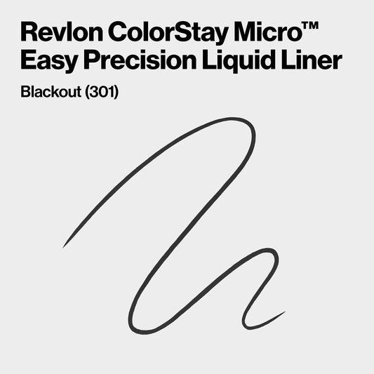 REVLON ColorStay Micro Tip Liner precise-tip detail for smooth control and clean edges.