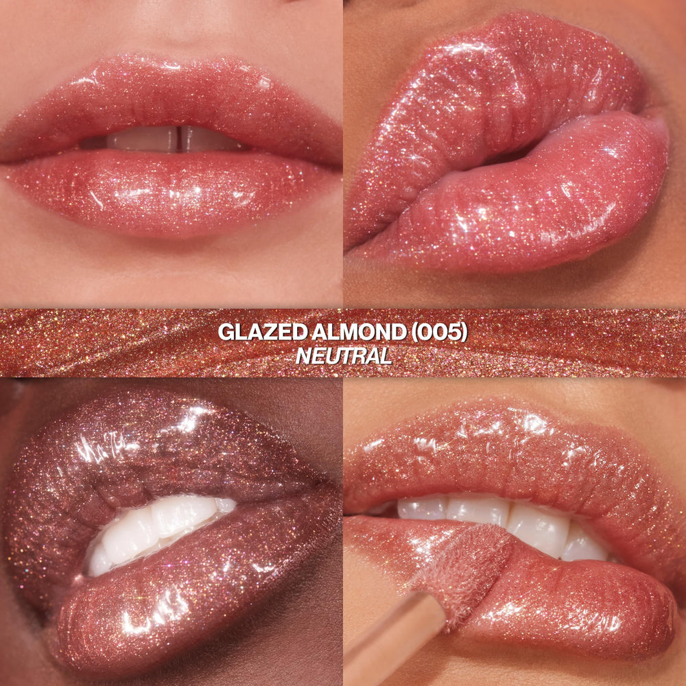 Gift set featuring three shades: Rose Glow, Glazed Almond, Diamond Drama