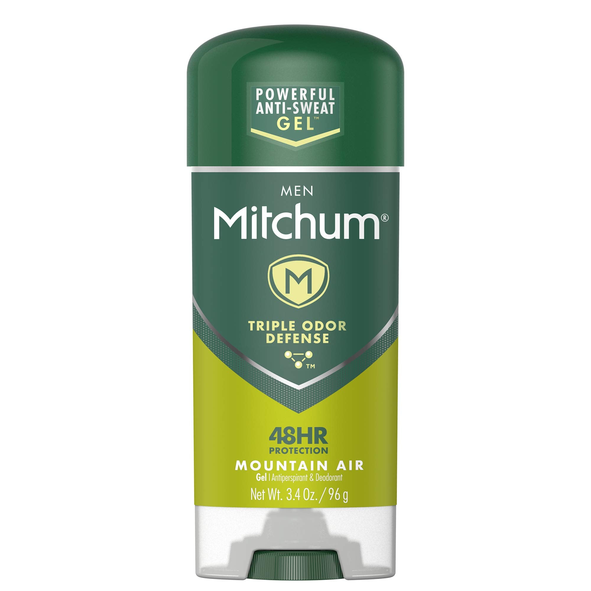 REVLON Mitchum Mountain Air bottle with clear gel for discreet daily protection