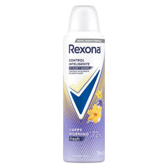 Rexona Happy women's aerosol deodorant 90 g offers long-lasting freshness and odor control.