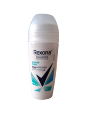 Rexona Shower Fresh roll-on bottle with refreshing scent for all-day confidence.