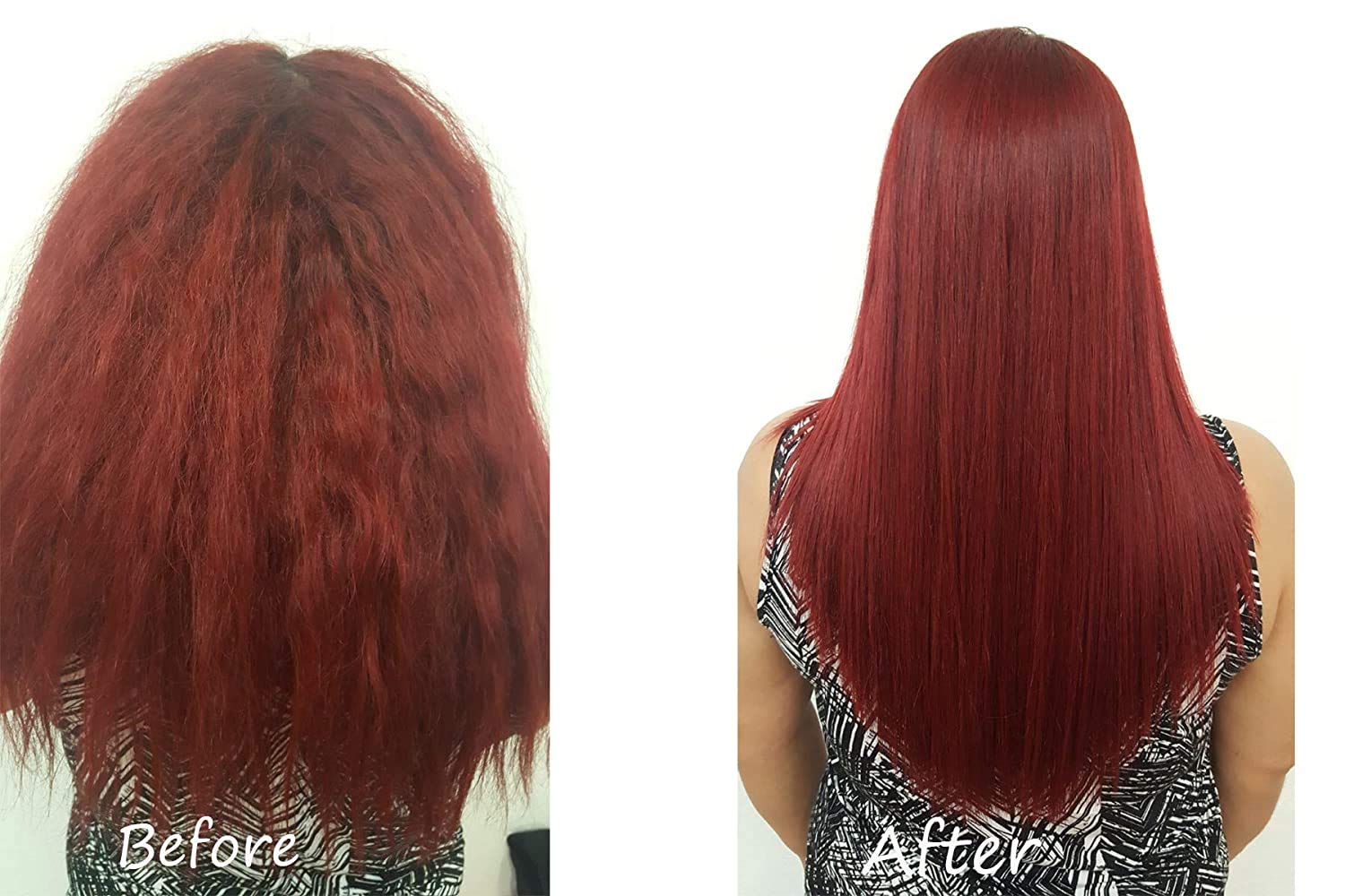 Reyliff keratin 32oz bottle with Argan Oil boosts shine and smoothness.