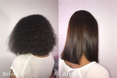 Reyliff 32oz ChocoMax formula supports damaged hair texture and resilience.