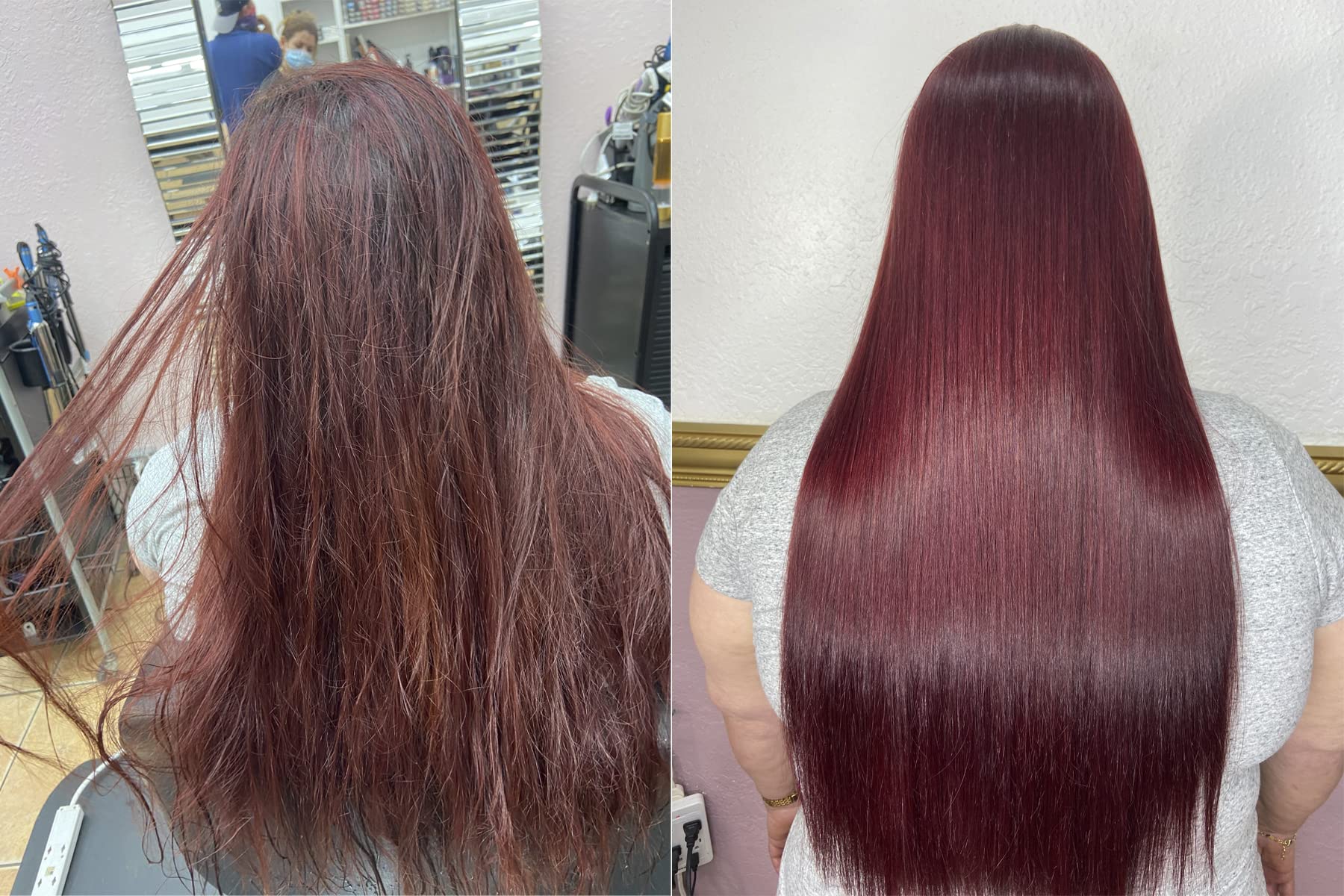 Reyliff 32oz ChocoMax delivers shine and a sleek finish thanks to Argan Oil.