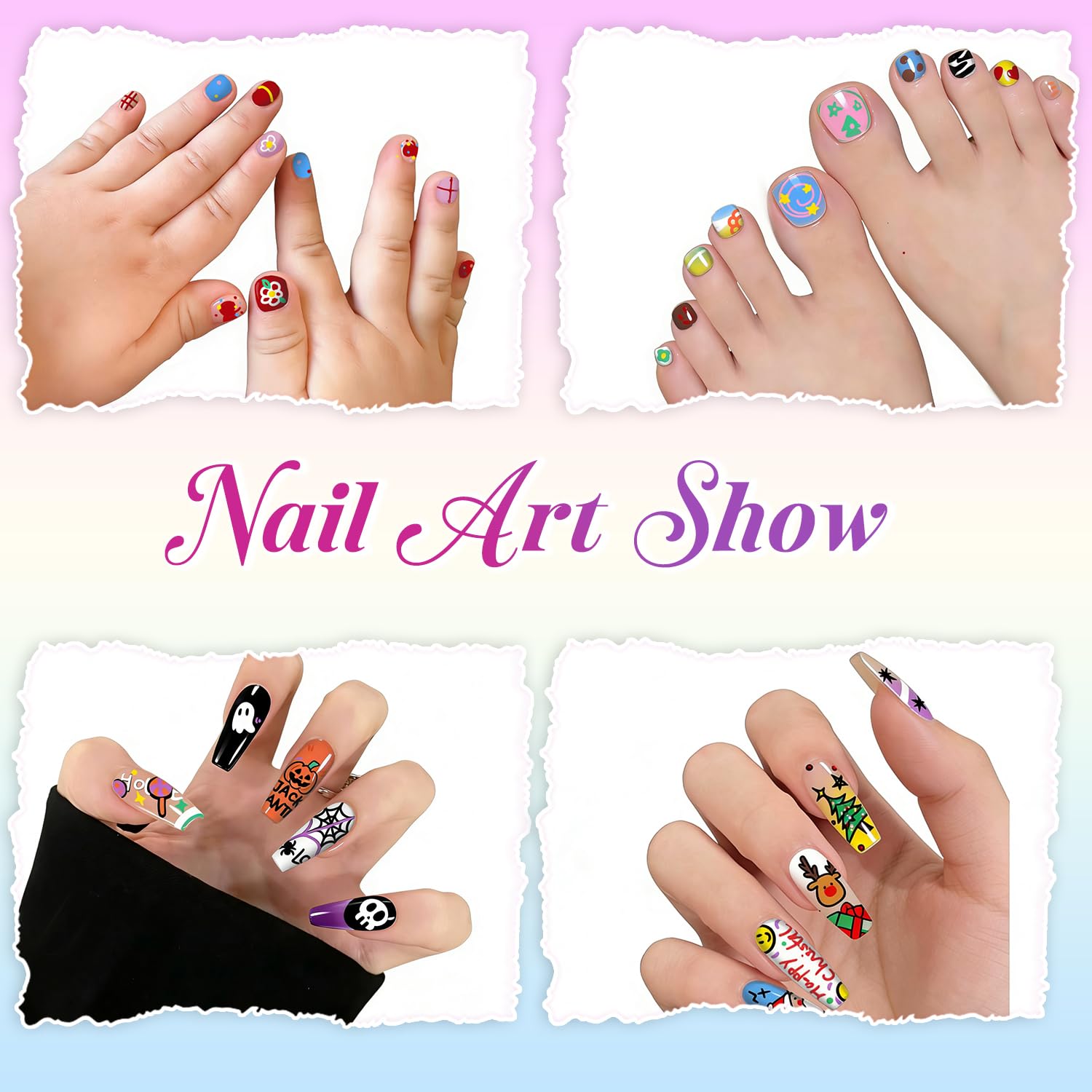 RFENLY gift-ready nail art kit for beauty enthusiasts.