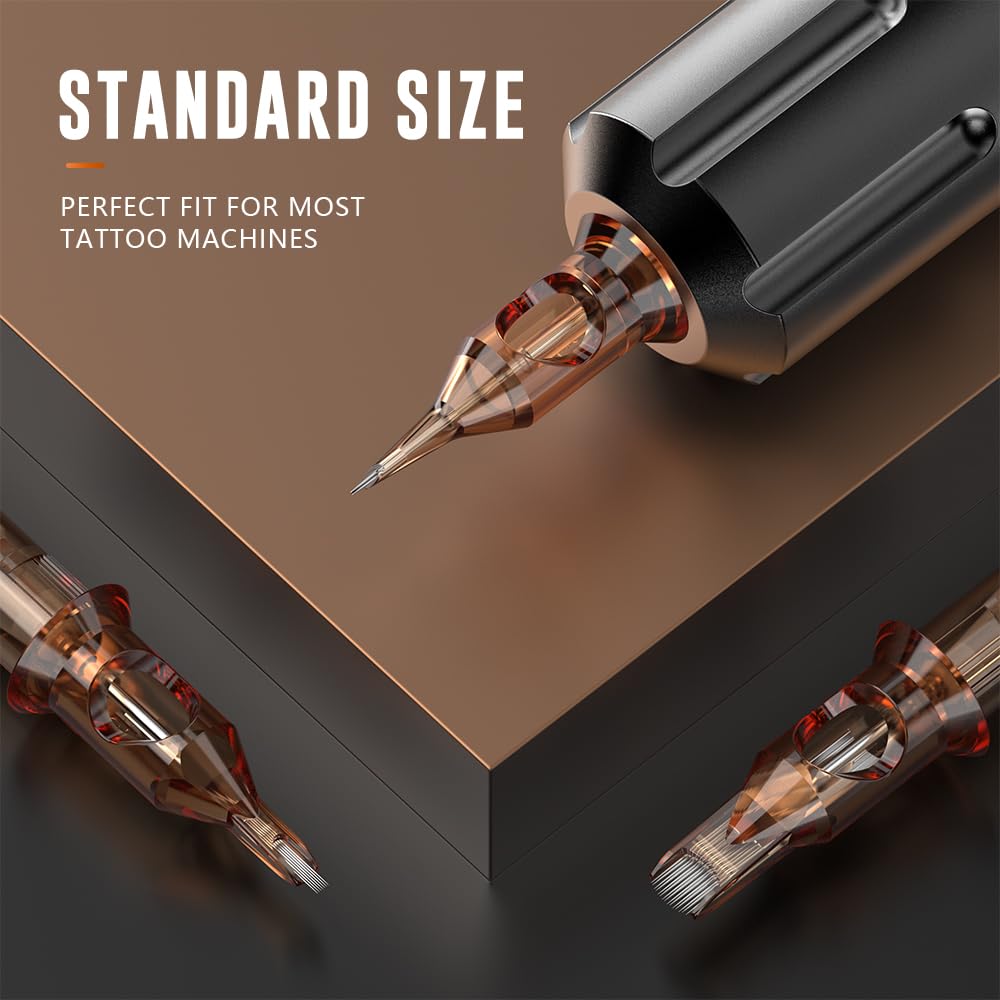 RHEIN cartridges allow clear ink flow visibility for precise color placement.