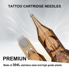 RHEIN transparent brown housing aids visibility of ink flow.