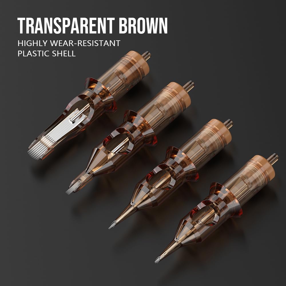 RHEIN transparent brown housing enhances ink visibility