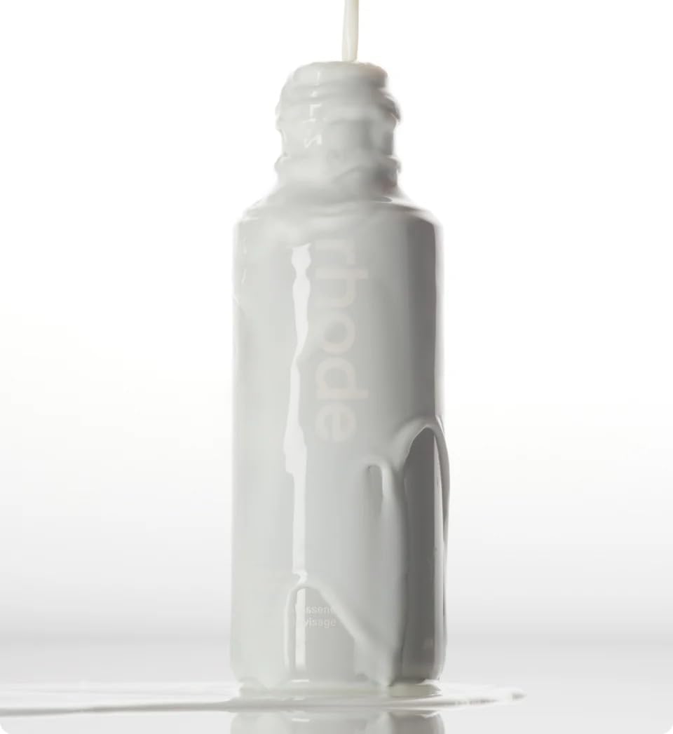 Rhode Glazing Milk texture-swatch showing lightweight serum for quick absorption
