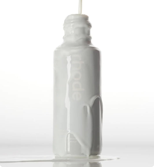 Rhode Glazing Milk texture-swatch showing lightweight serum for quick absorption
