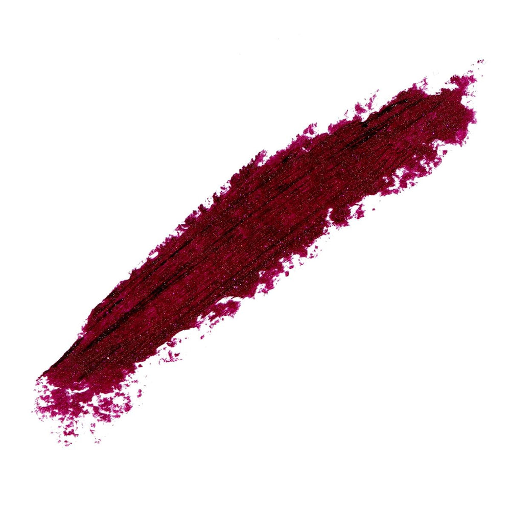 Rich Black Cherry shade swatch revealing deep burgundy matte finish.
