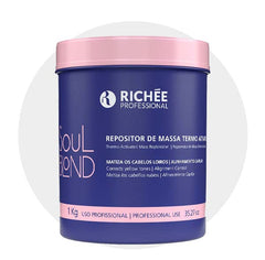 Richée Professional Soul Blond thermo-activated kit for color correction and deep hydration.