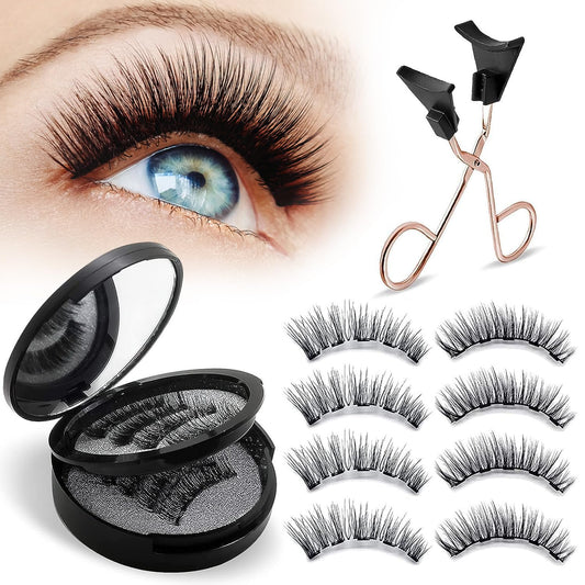 Richie House cils magnetiques design 3D pour un regard naturel et durable.