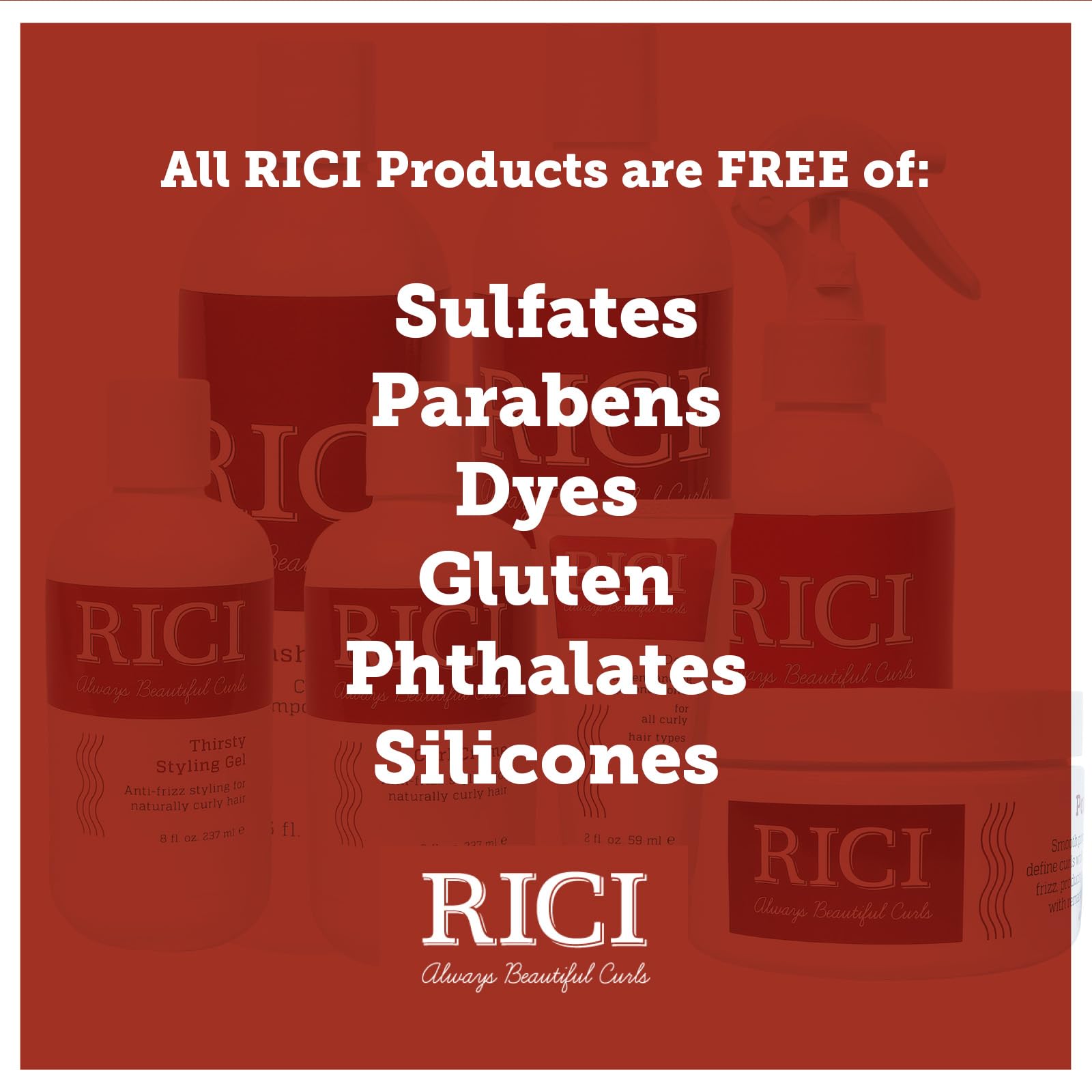 RICI Drench Conditioner spray bottle used as curl refresher.