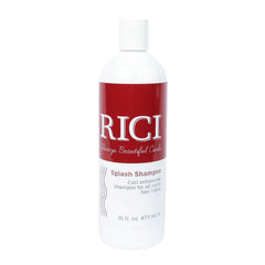 RICI Splash Shampoo bottle for curly hair with hydrating formula that hydrates curls