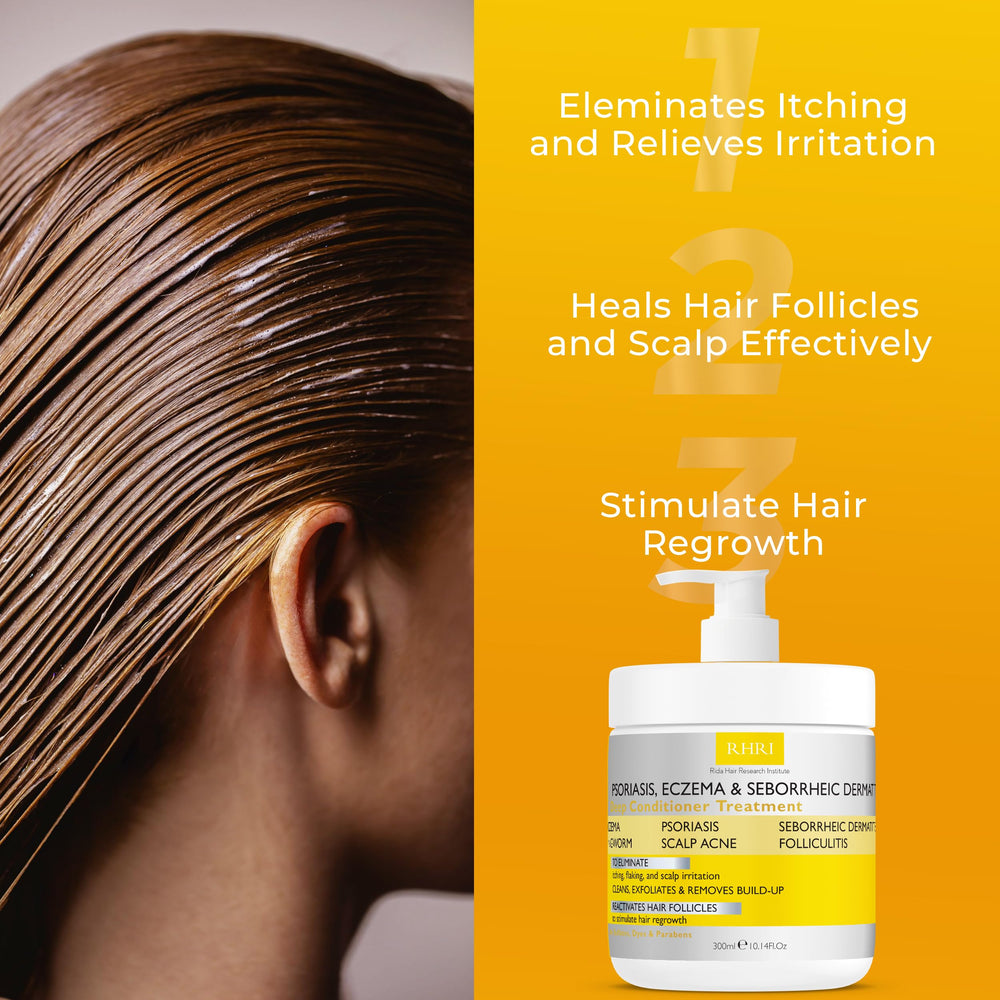 Rida Hair Research Institute conditioner promotes potential healthy hair growth for men and women