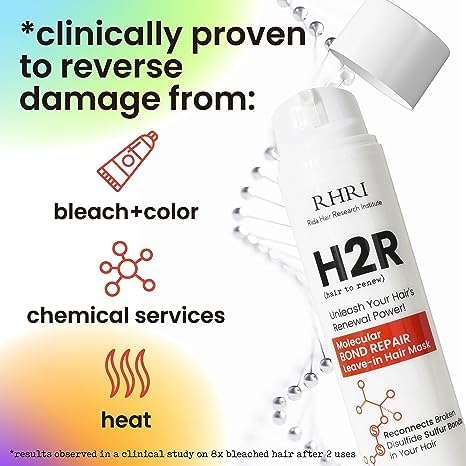 Rida molecular bonding close-up highlights advanced repair for damaged hair