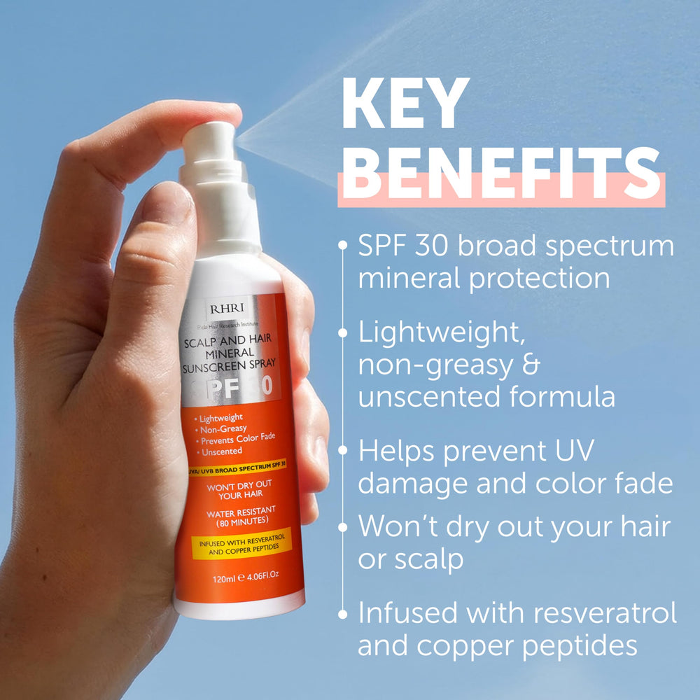 Rida Hair SPF30 suited for beach and poolside protection