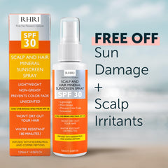 Rida Hair SPF30 lightweight spray dries quickly after application