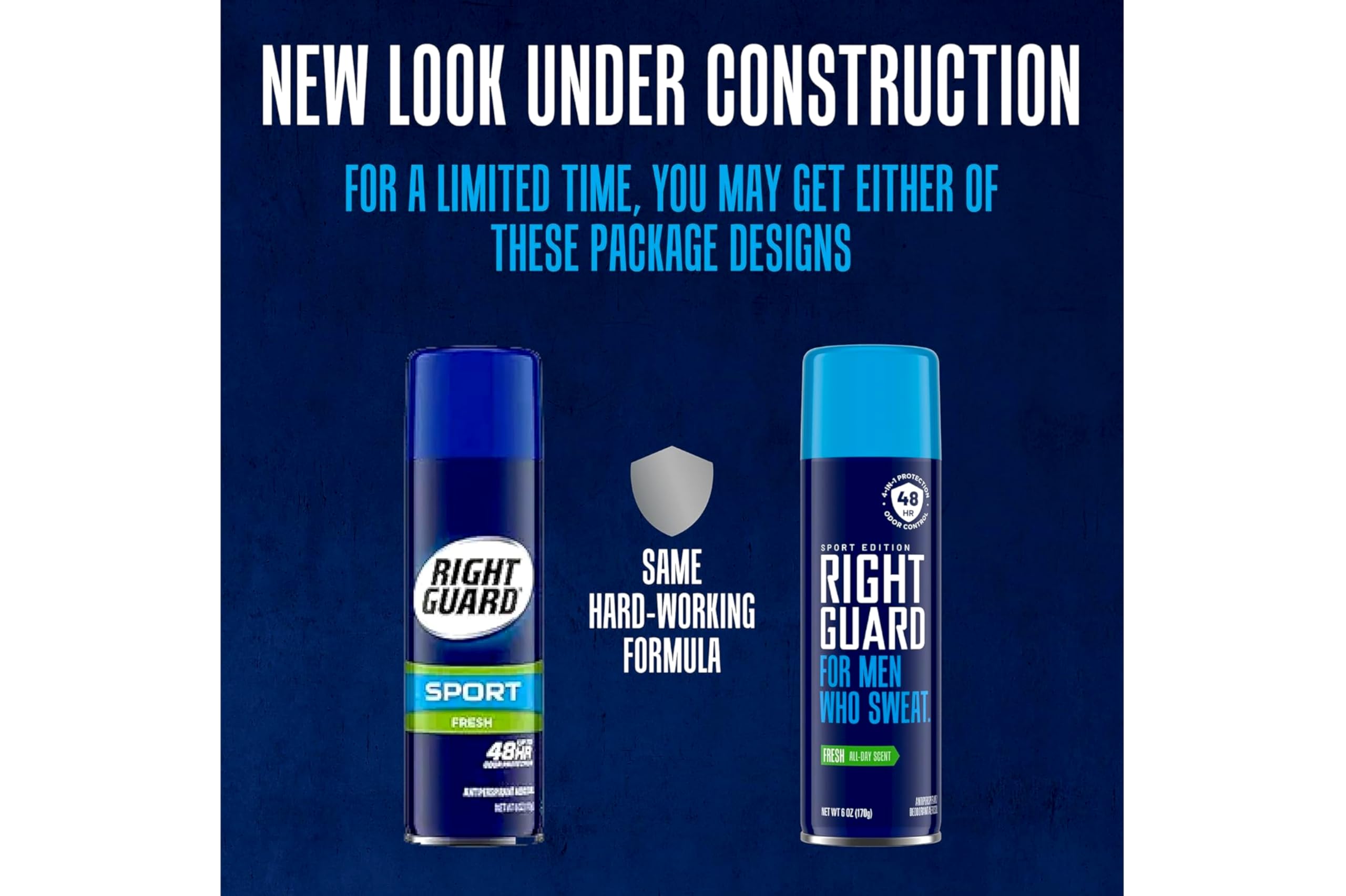 Right Guard Sport Fresh athletic use-case suits pre- and post-workout freshness