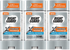 Right Guard Total Defense 5 Power Gel Arctic Refresh bottle for long-lasting freshness