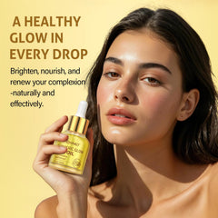 RIHAKO anti-aging glow shot suggesting a refreshed complexion.