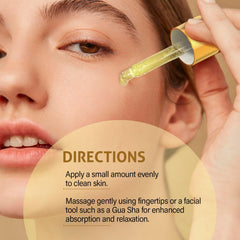 RIHAKO oil paired with gua sha tools for at-home massage versatility.