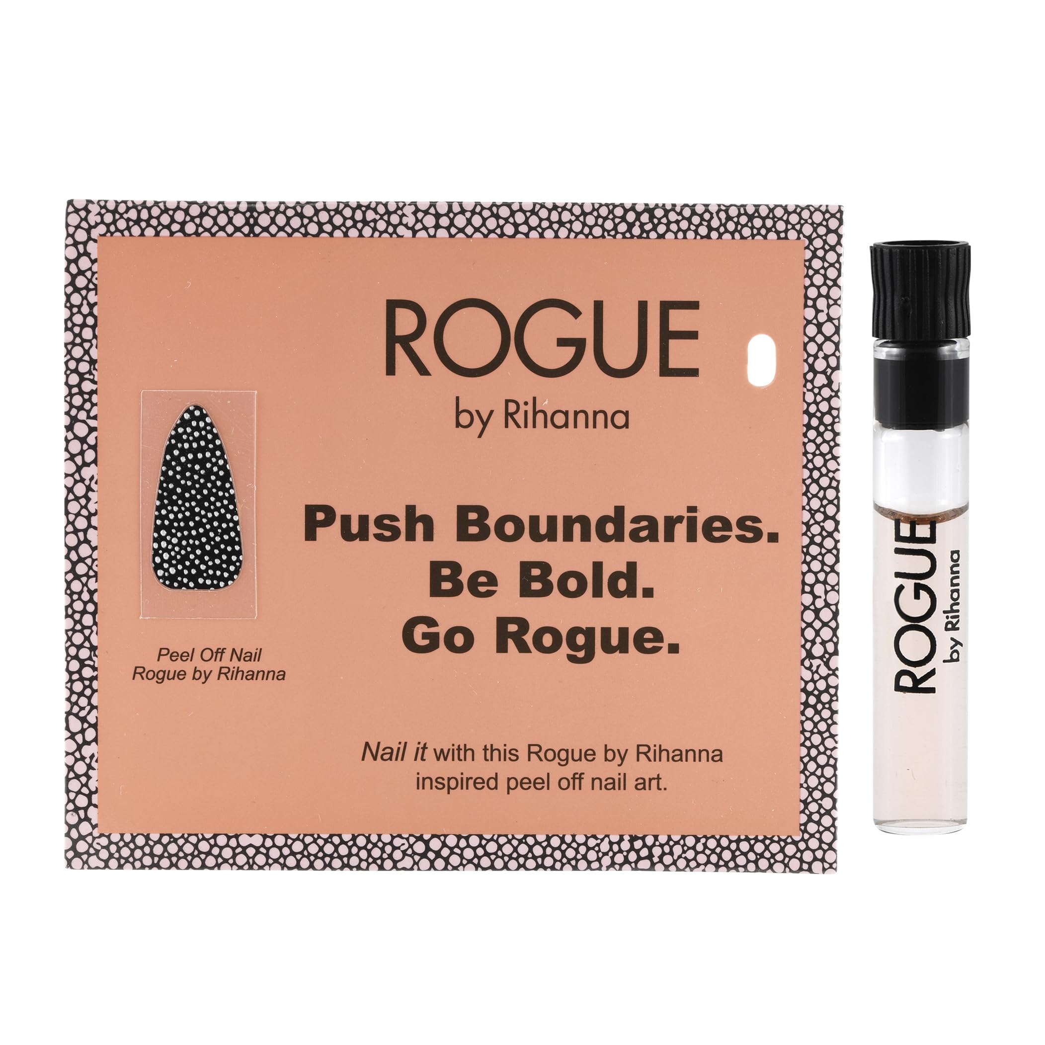 Rihanna Kiss sample vial ideal for travel and on-the-go testing.
