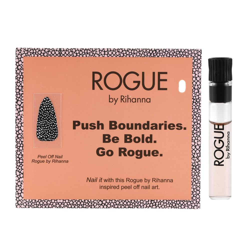 Rihanna Kiss sample vial ideal for travel and on-the-go testing.