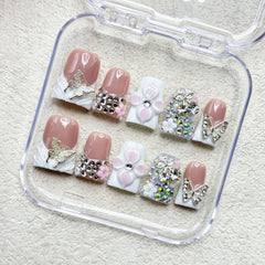 RIICFDD 3D flower art nails for enhanced decorative detail.