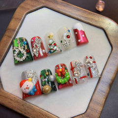RIICFDD duck press-on nails for salon-style manicure at home